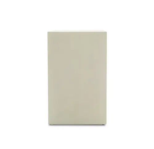 Malibu Large 3-Drawer Side Table - White