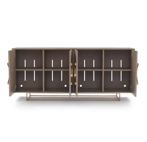 Lisbon Media Console - Natural