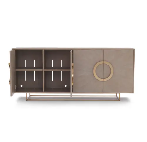 Lisbon Media Console - Natural