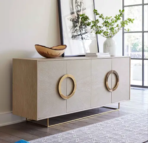 Lisbon Media Console - Natural