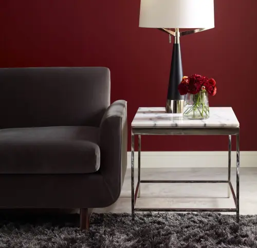 Vienna Side Table - Marble/Stainless Steel