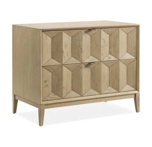 Holloway Large Side Table - Brushed Light Oak