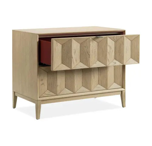 Holloway Large Side Table - Brushed Light Oak