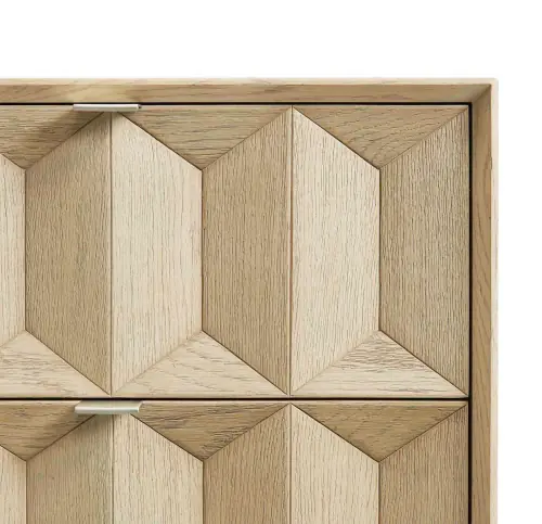 Holloway Large Side Table - Brushed Light Oak