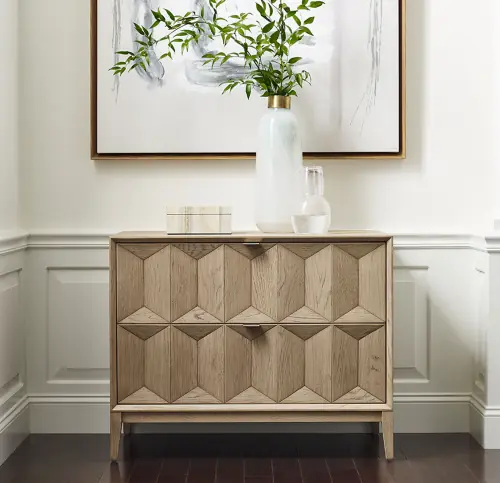 Holloway Large Side Table - Brushed Light Oak