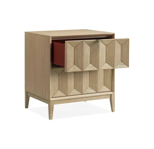 Holloway Small Side Table - Brushed Light Oak