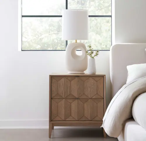 Holloway Small Side Table - Brushed Light Oak