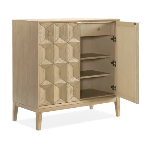 Holloway Storage Cabinet - Brushed Light Oak