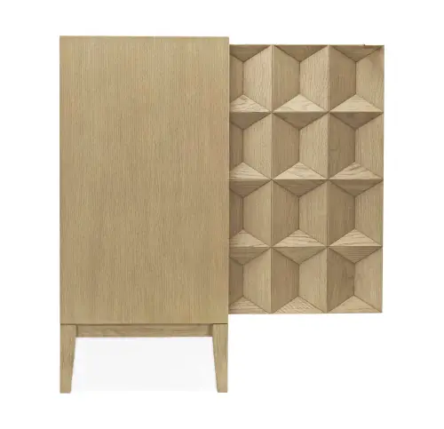 Holloway Storage Cabinet - Brushed Light Oak