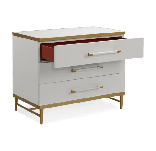 Celine Large 3-Drawer Dresser - Cream