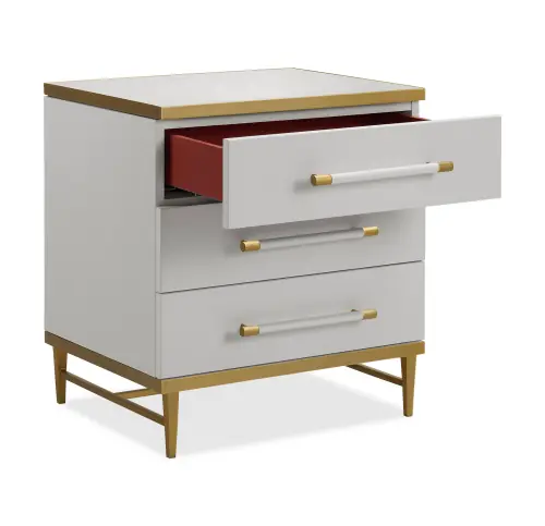 Celine Small 3-Drawer Dresser - Cream