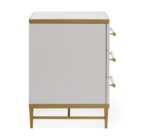 Celine Small 3-Drawer Dresser - Cream