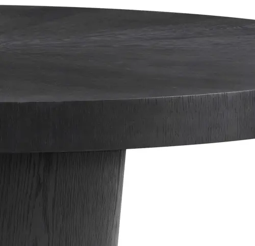 Tate Round Dining Table - Carbon Oak