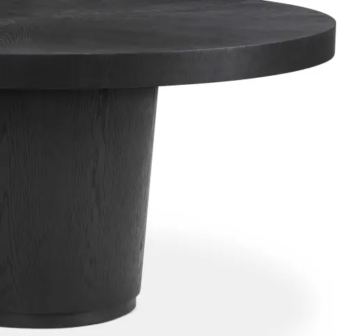 Tate Round Dining Table - Carbon Oak