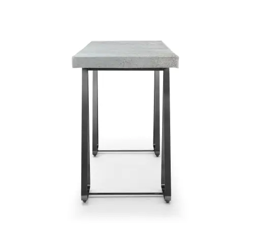 Clark Console - Gray/Pewter