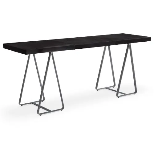 Clark Console - Black/Pewter