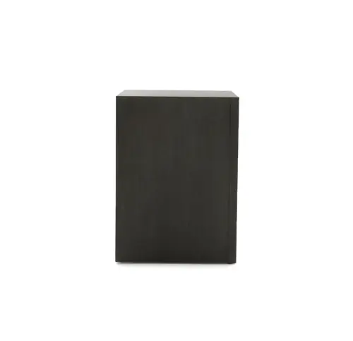 Malibu Small 3-Drawer Side Table - Carbon Oak