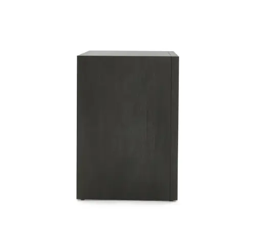 Malibu 1-Drawer Side Table - Carbon Oak