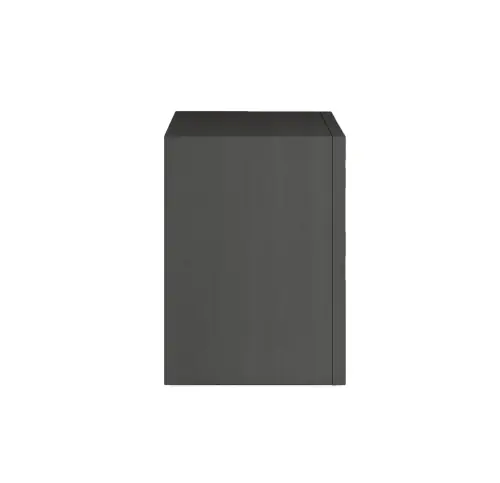 Malibu 1-Drawer Nightstand - Carbon Oak
