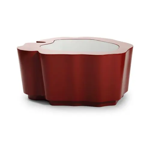 Amorphous Cocktail Table - Red