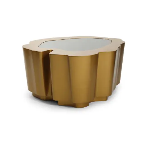 Amorphous Cocktail Table - Bronze