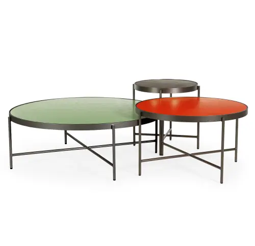 Turino Large Table - Poppy/Bronze
