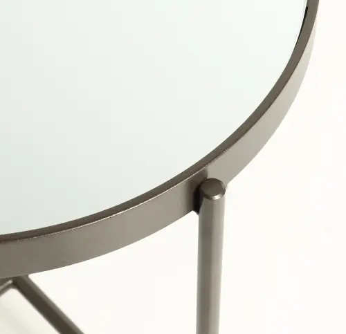 Turino Large Table - Mirror/Bronze