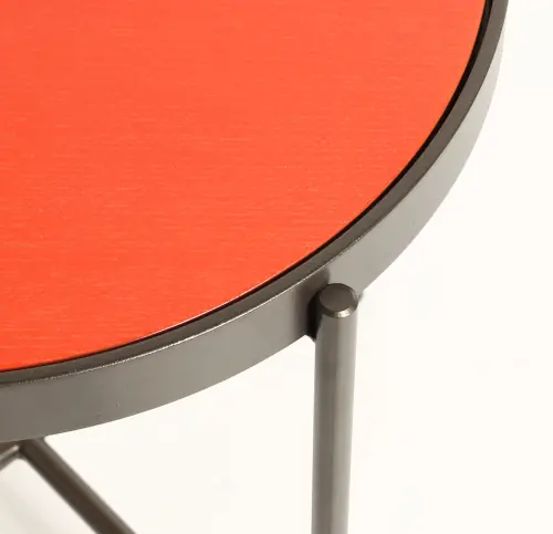 Turino Large Table - Poppy/Bronze