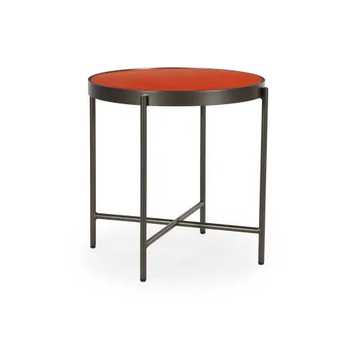 Turino Small Table - Poppy/Bronze
