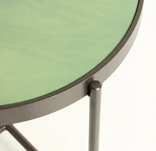 Turino Large Table - Sage/Bronze