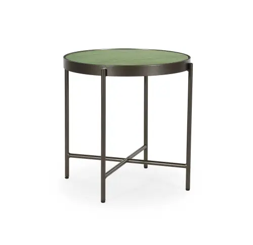 Turino Small Table - Sage/Bronze