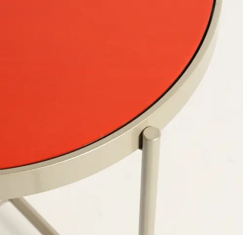 Turino Large Table - Poppy/Champagne