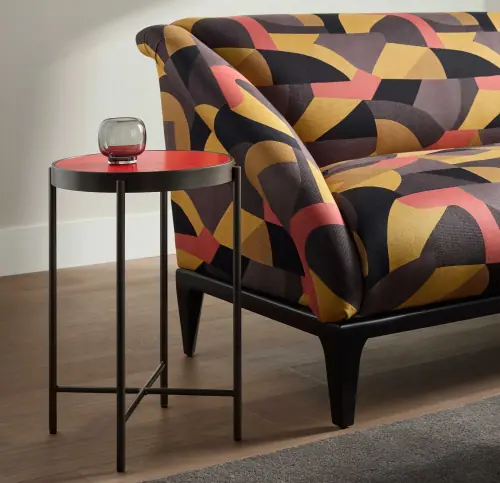 Turino Large Table - Poppy/Bronze