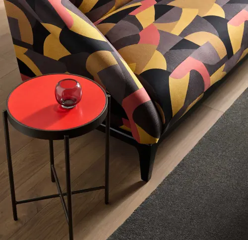 Turino Large Table - Poppy/Bronze
