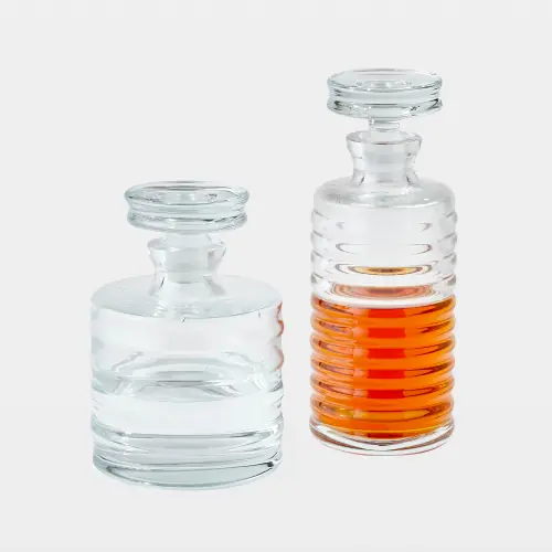 Ribbed Decanter
