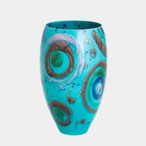 Blue Spots Vase
