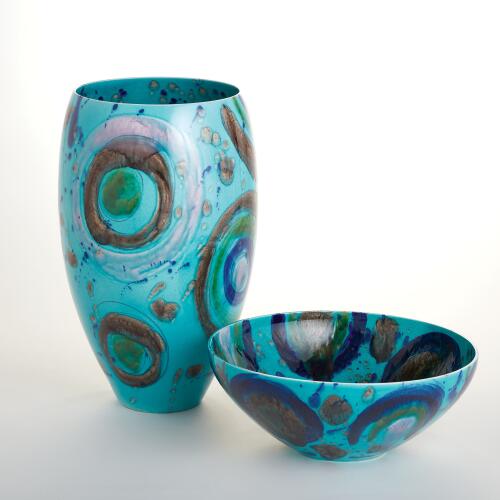 Blue Spots Bowl