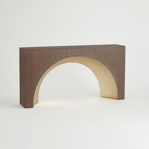 Arches Console-Nutmeg/Champagne