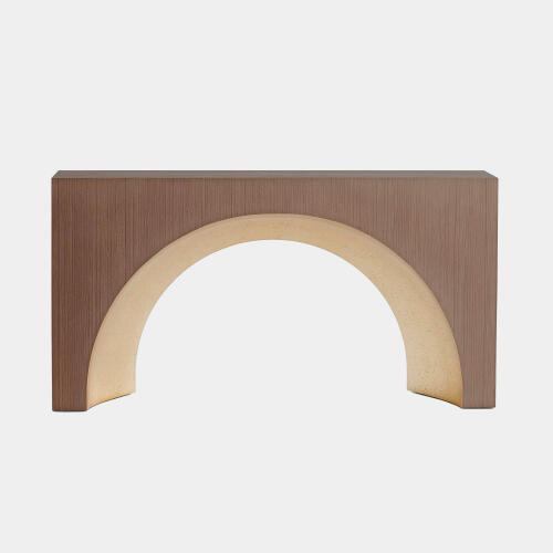 arches console-nutmeg/champagne