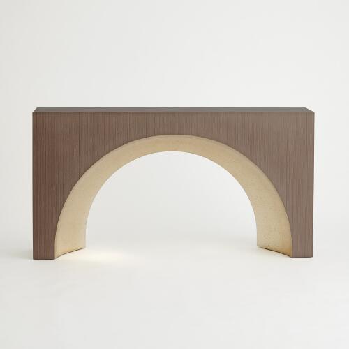 arches console-nutmeg/champagne