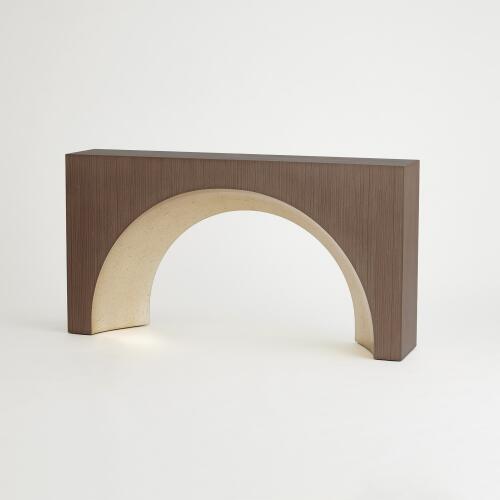Arches Console-Nutmeg/Champagne
