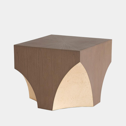 Arches Bunching Table-Nutmeg/Champagne