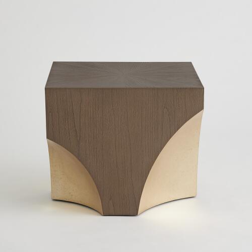 Arches Bunching Table-Nutmeg/Champagne