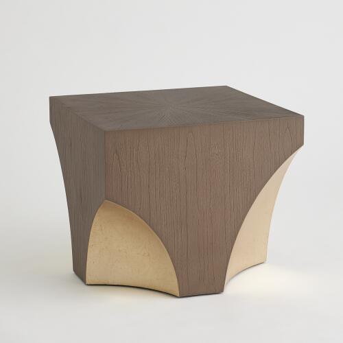 Arches Bunching Table-Nutmeg/Champagne