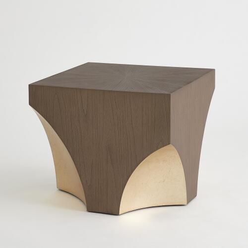 Arches Bunching Table-Nutmeg/Champagne