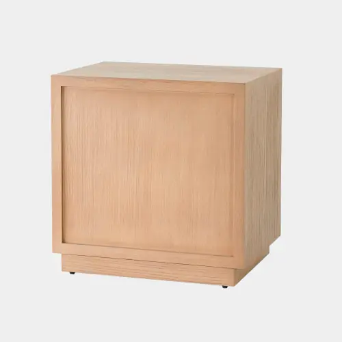 Burst Left Bedside Chest-Nutmeg