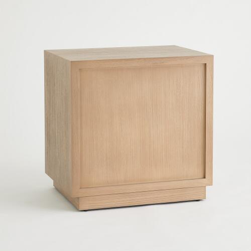 Burst Bedside Chest-Nutmeg