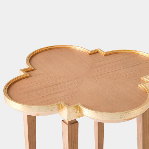 Quatrefoil Side Table