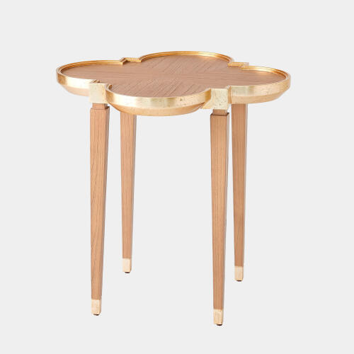 Quatrefoil Side Table