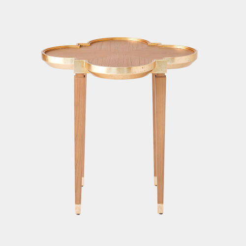 Quatrefoil Side Table